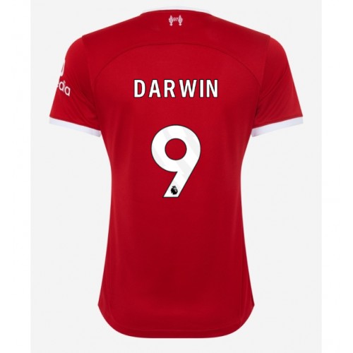 Ženski Nogometni dresi Liverpool Darwin Nunez #9 Domači 2023-24 Kratek Rokav